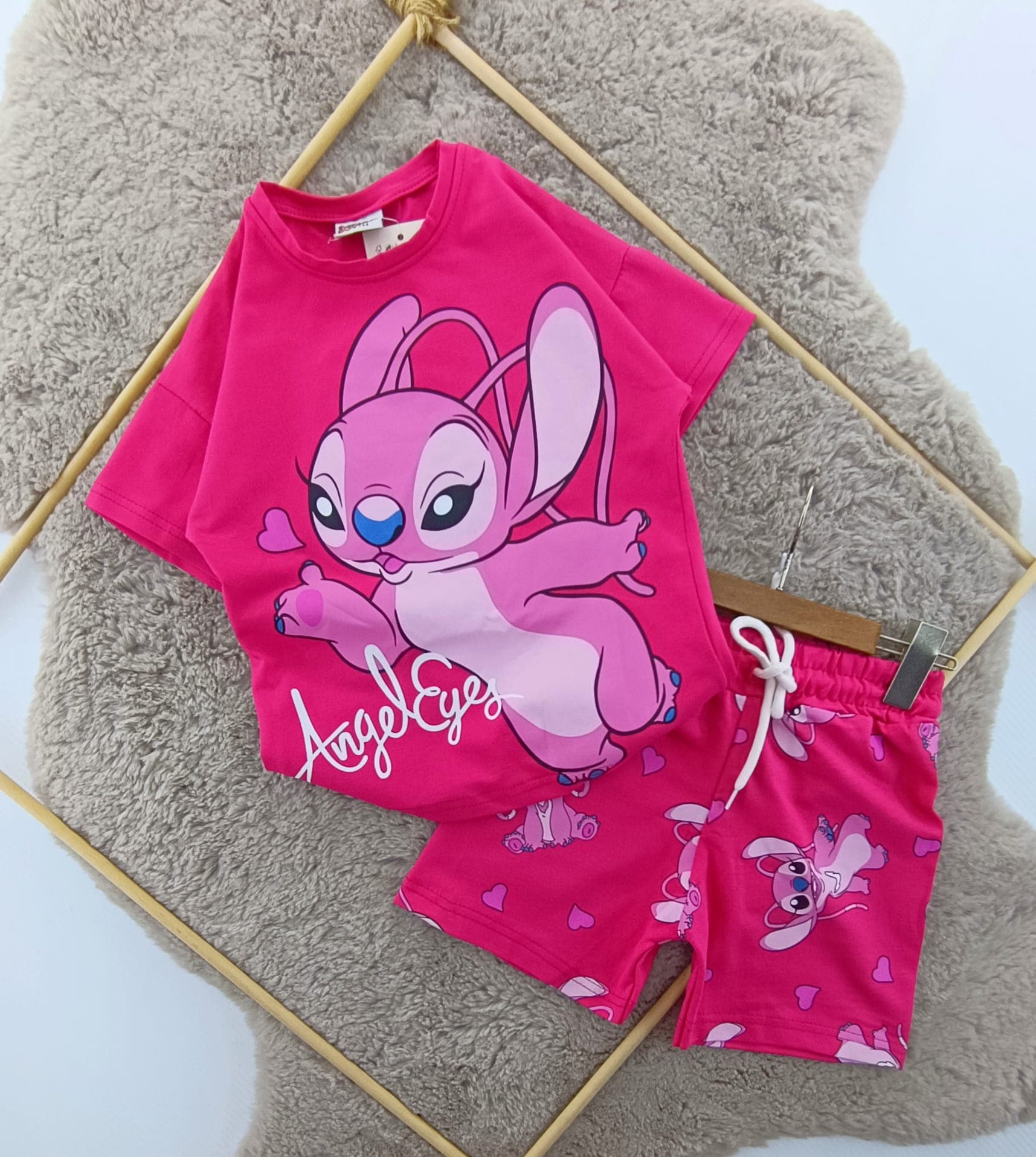 Stich Desenli Orjanik Pamuk Takım
