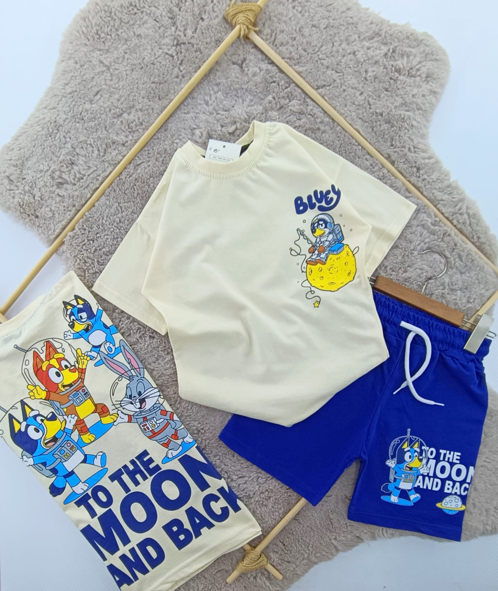 Bluey Sırt Baskılı Takım