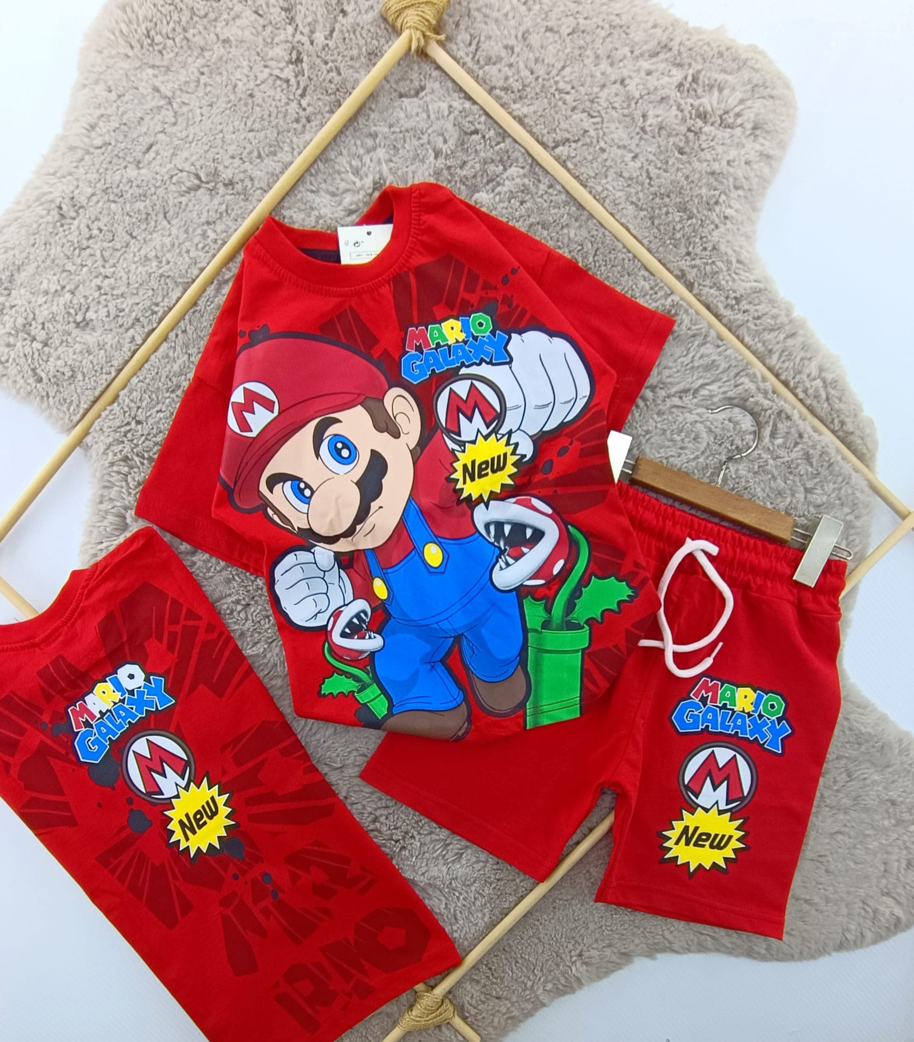 Süper Mario Baskılı Takım