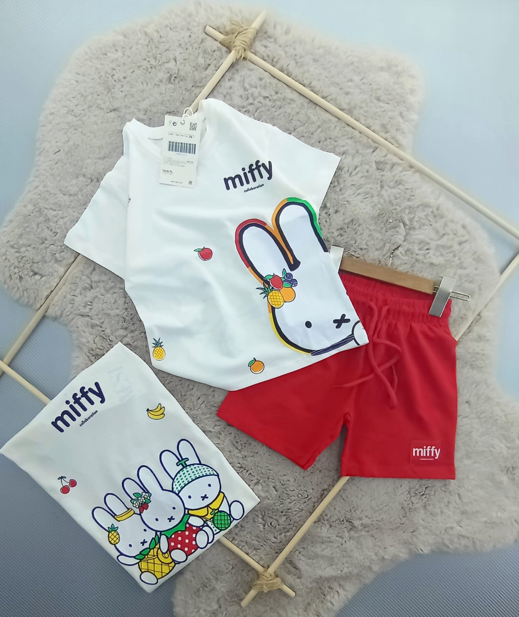 Miffy Baskılı Takım