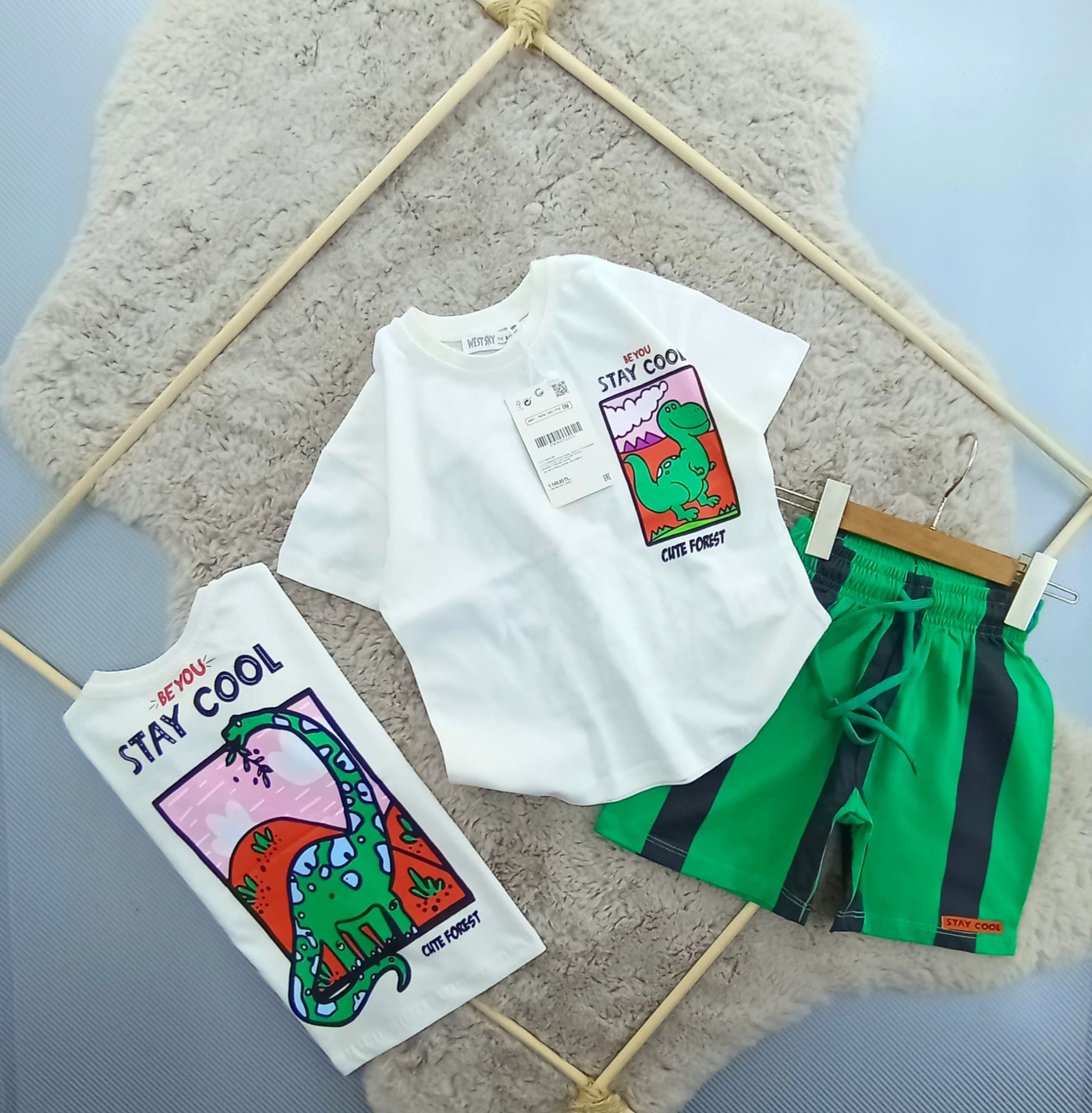West Stay Cool Sırt Baskılı Takım