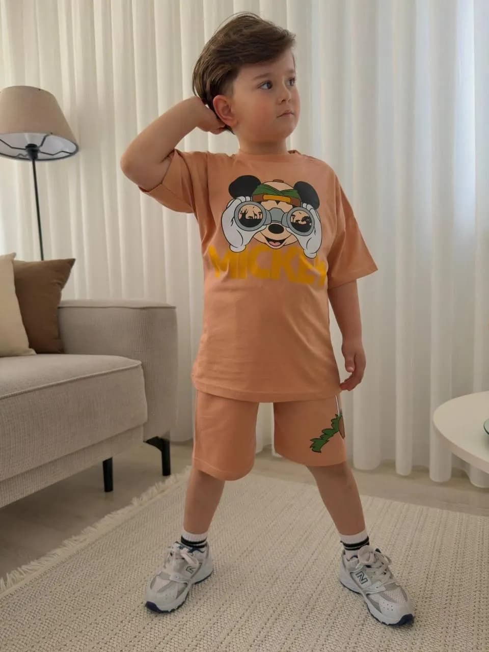 Disney Mickey Sırt baskılı Takim