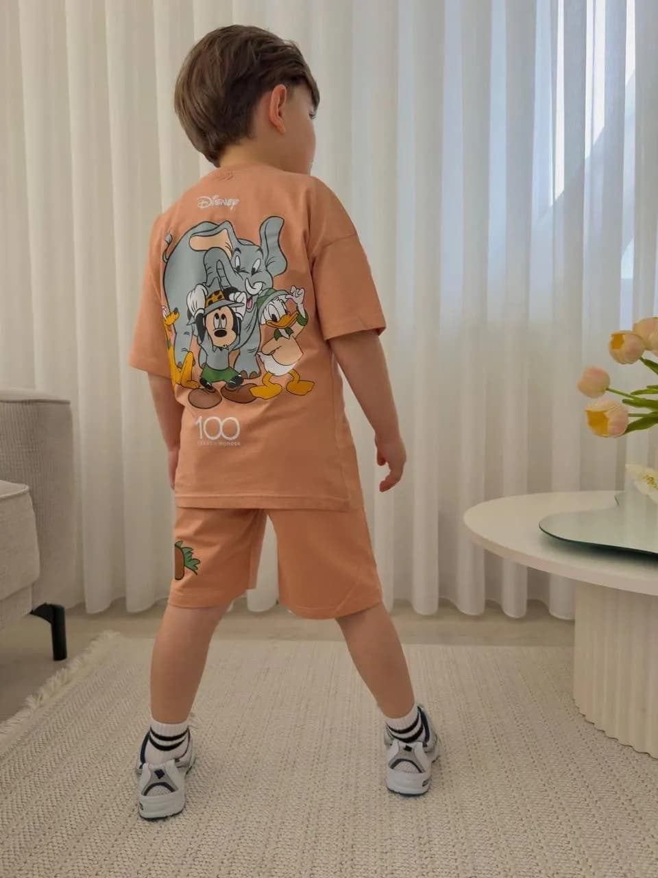 Disney Mickey Sırt baskılı Takim Vizon