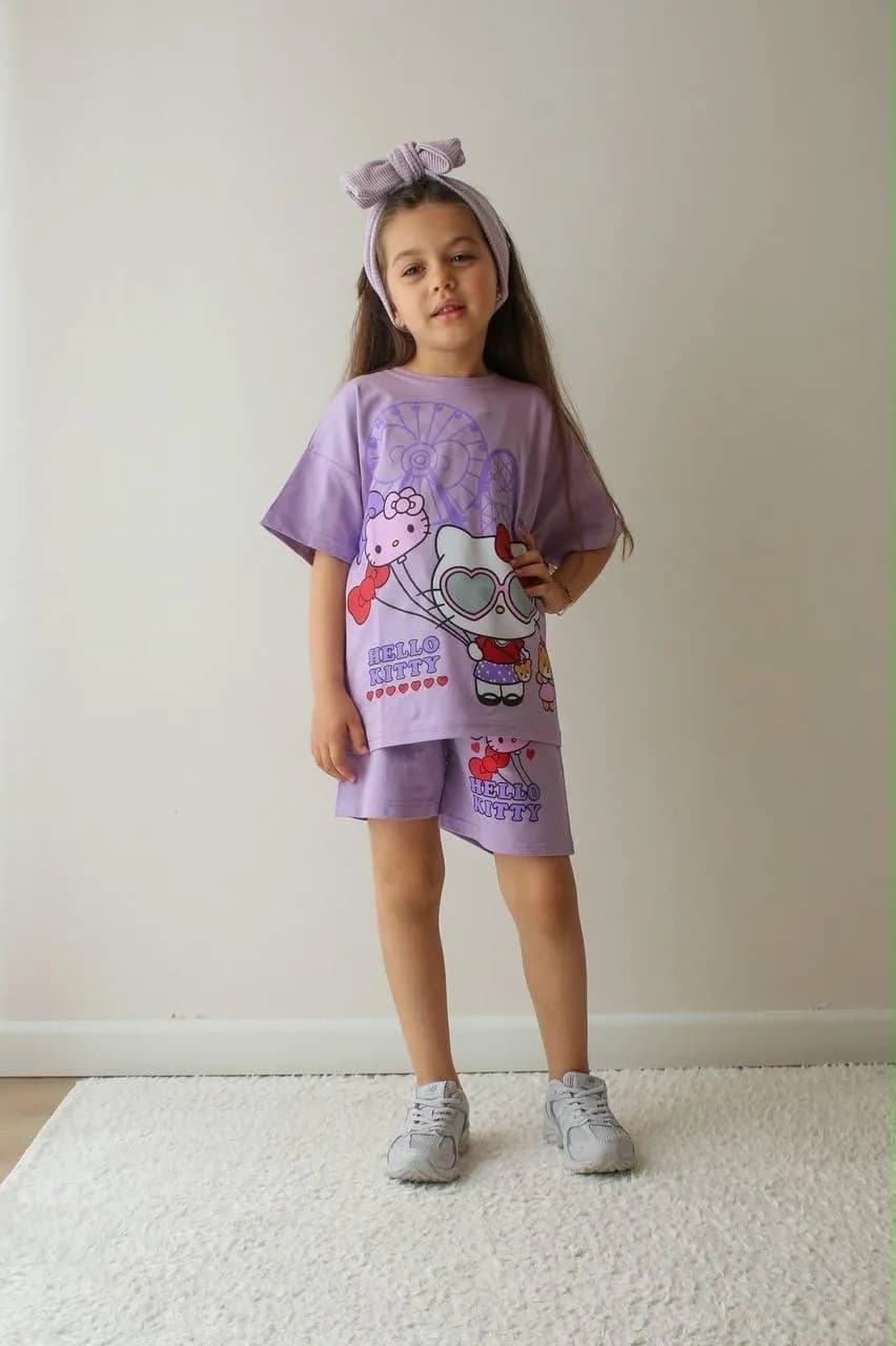 Hello kitty Baskilı Takım