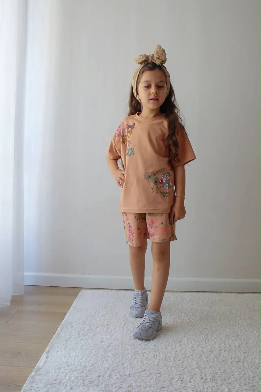 Bambi baskılı takım