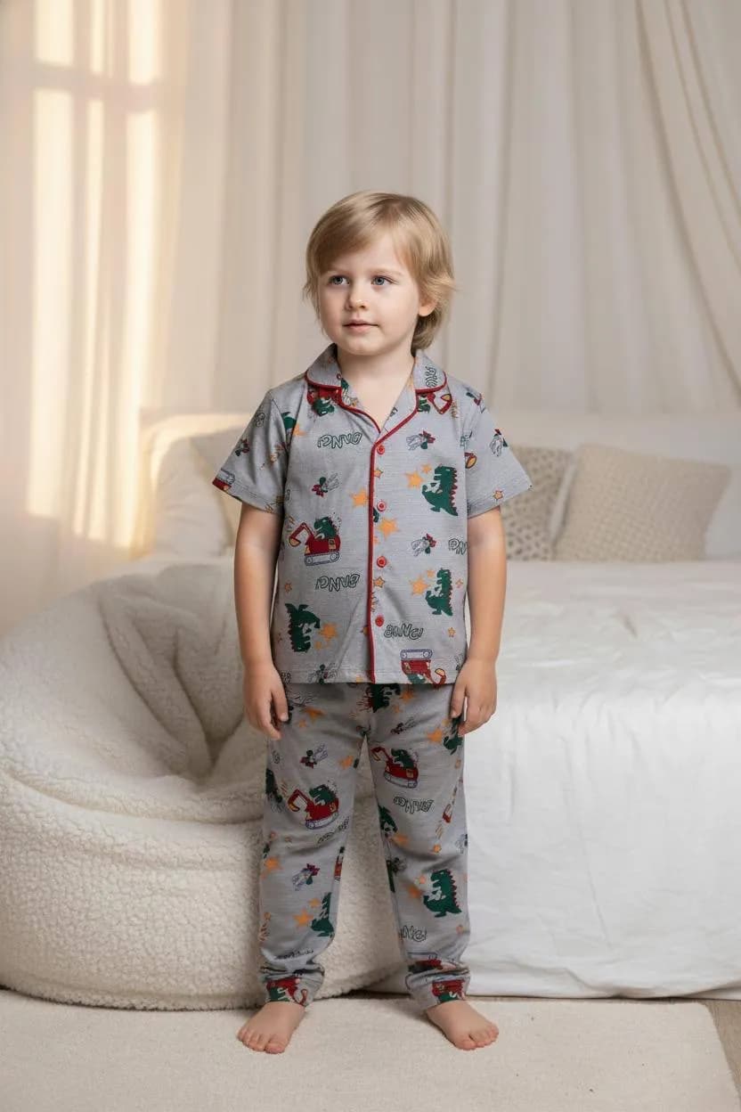 Dinazor Desenli pijama Takımı