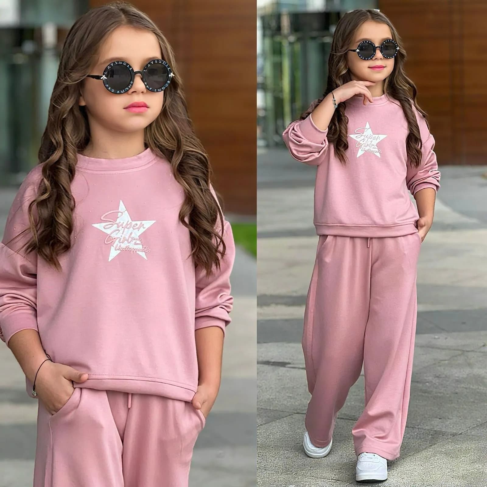 Star girls taşlı oysho kız  takim
